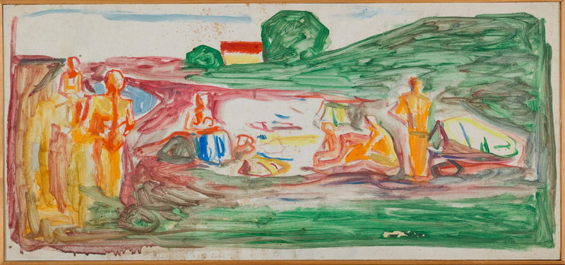 Banho de sol na praia - Edvard Munch
