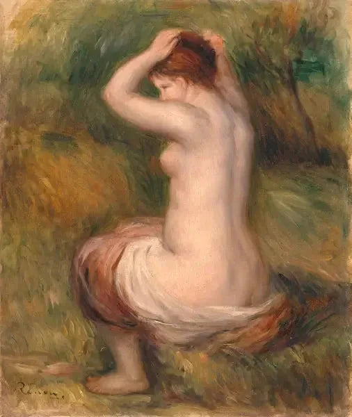 Nu sentado - Pierre-Auguste Renoir
