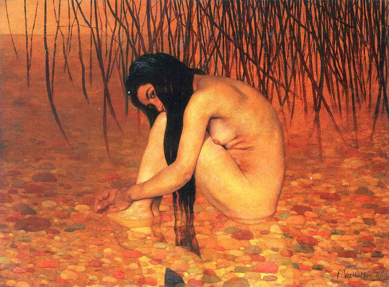 Banheira com juncos - Félix Vallotton