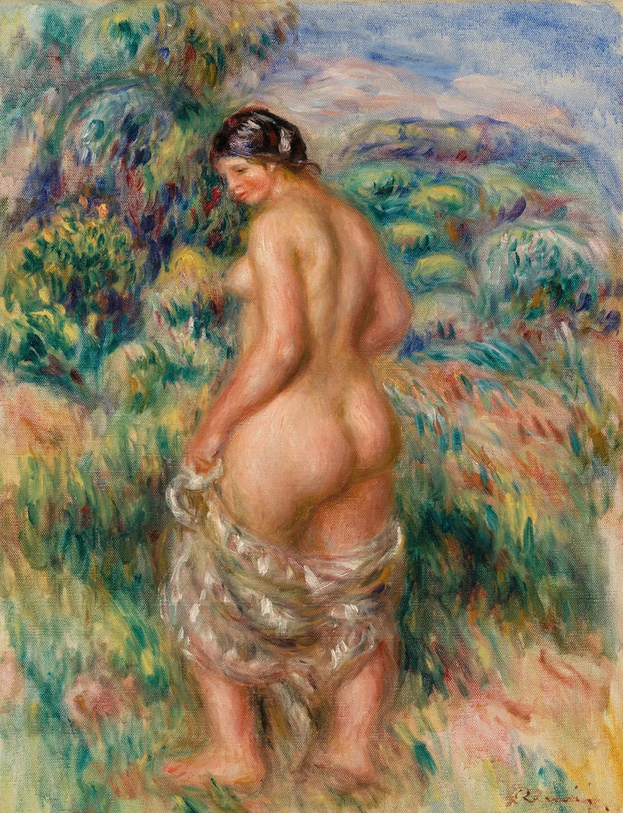 Banheira em pé - Pierre-Auguste Renoir