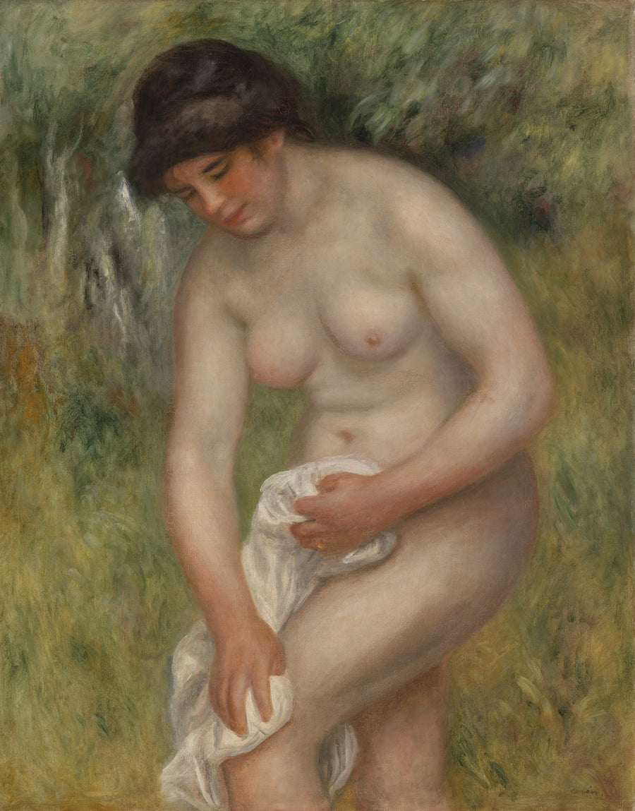 Banheira se secando (Banheira se enxugando) - Pierre-Auguste Renoir