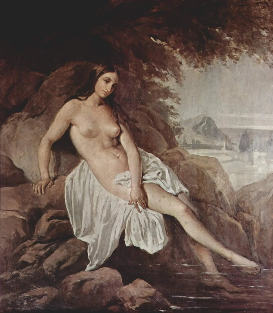 Banhista - Francesco Hayez
