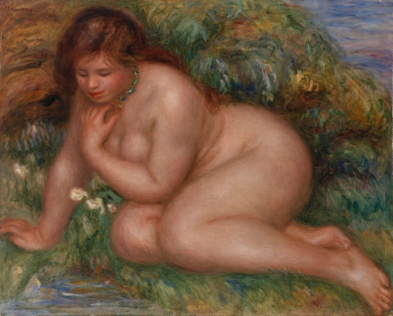 Banheira se olhando na água - Pierre-Auguste Renoir