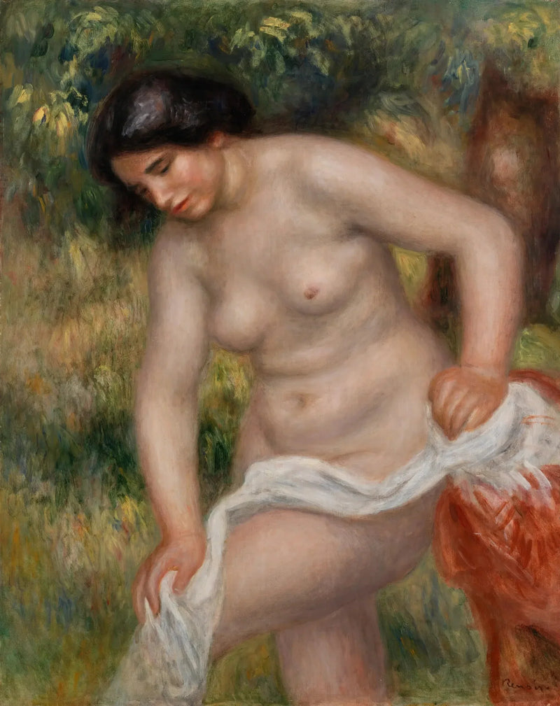 Banheira se secando (Banheira se enxugando) - Pierre-Auguste Renoir