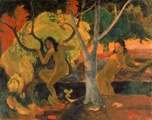 Banheiras em Tahiti - Paul Gauguin