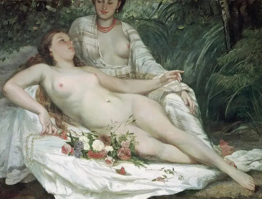 Banho de Mulheres - Gustave Courbet