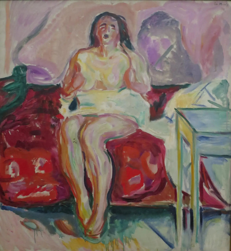 Bocejo matinal - Edvard Munch