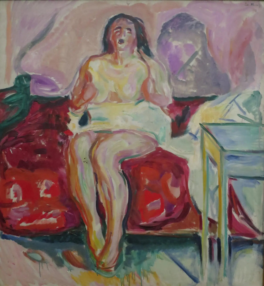 Bocejo matinal - Edvard Munch