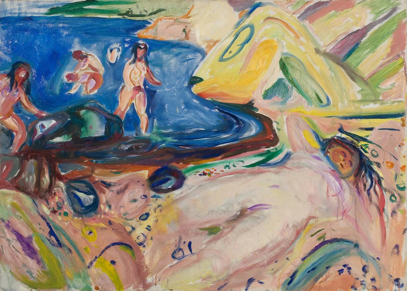 espreguiçadeira - Edvard Munch