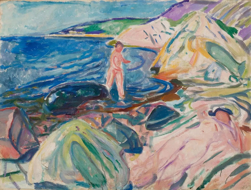 espreguiçadeira - Edvard Munch