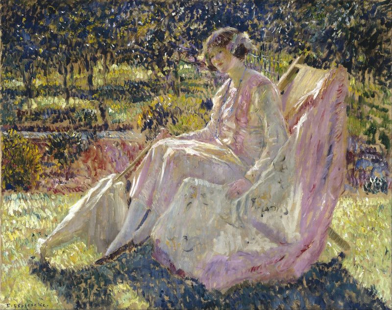 Espreguiçadeira - Frederick Carl Frieseke