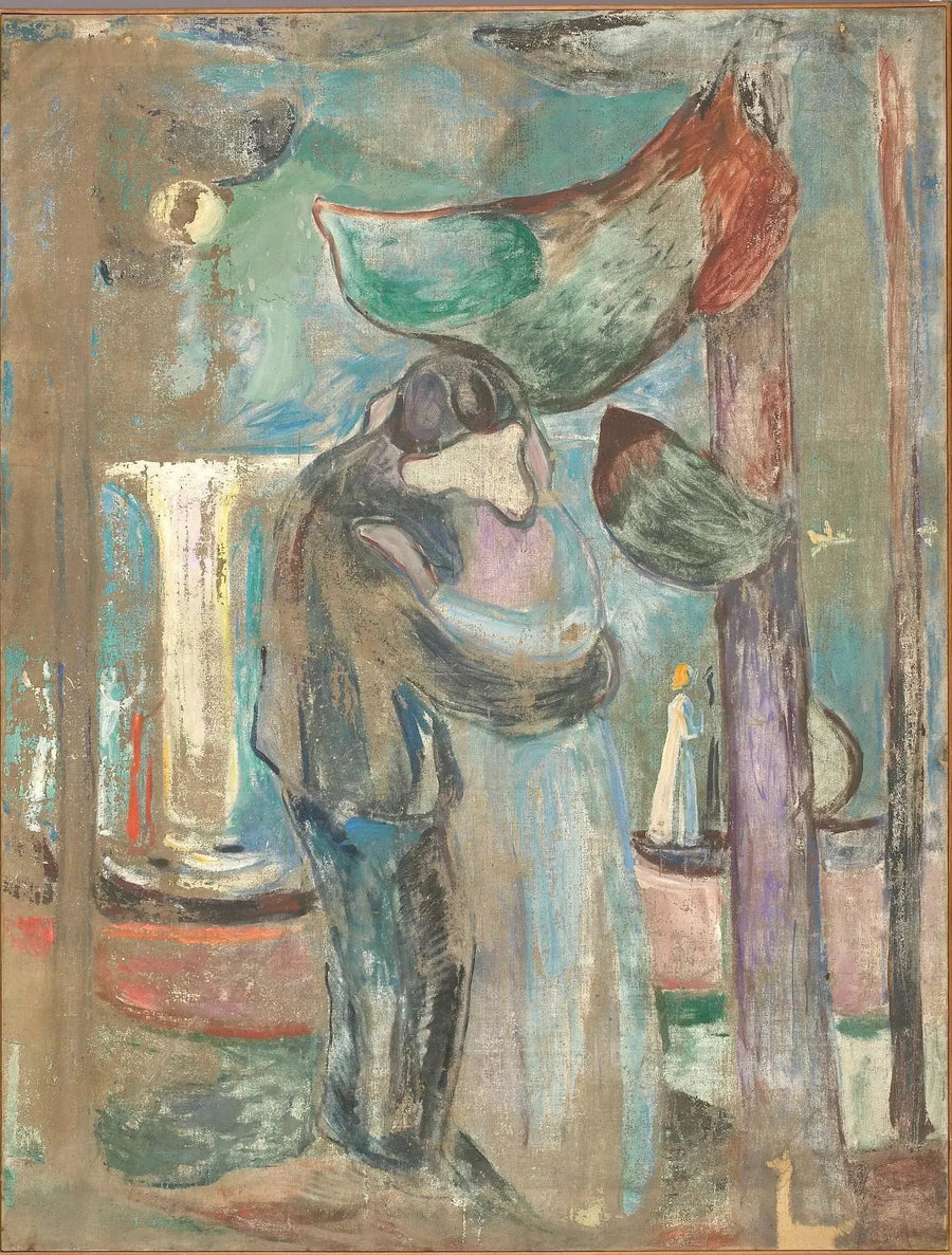 Beijo na Praia - Edvard Munch