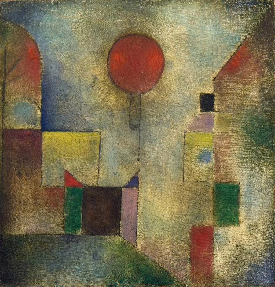 Balão vermelho - Paul Klee