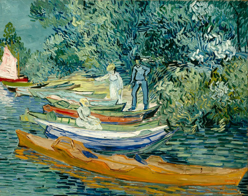 Banco do Oise em Auvers - Vincent van Gogh