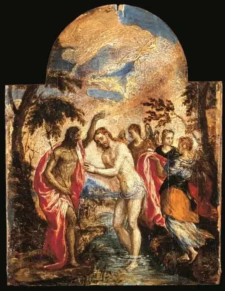 Batismo de Cristo - El Greco