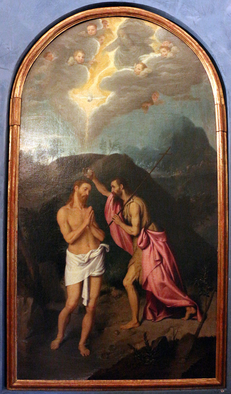 Batismo de Cristo - Giovanni Battista Moroni