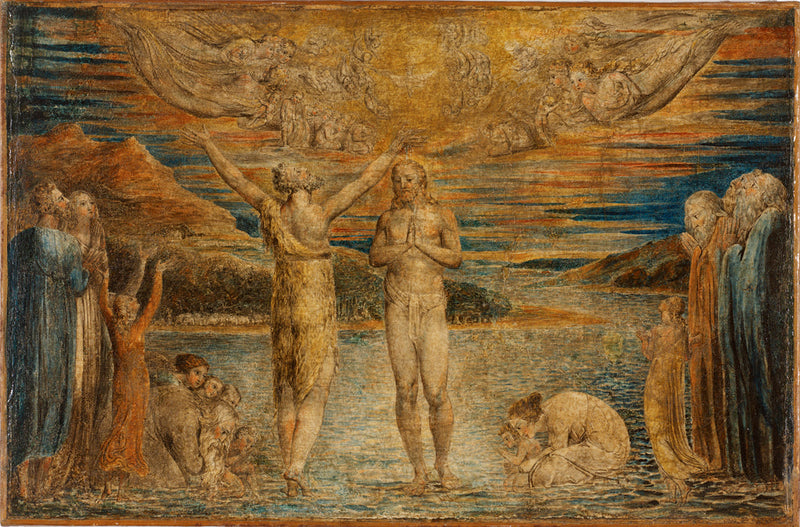Batismo de Cristo - William Blake