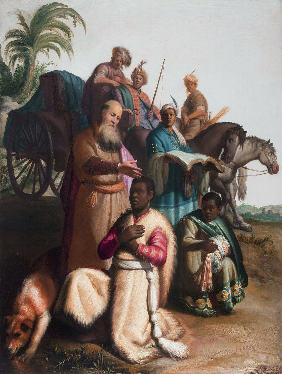 O Batismo do Eunuco - Rembrandt