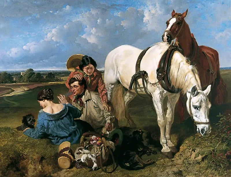 Barney, deixe as meninas em paz - John Frederick Herring, Sr.