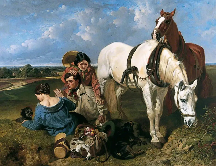 Barney, deixe as meninas em paz - John Frederick Herring, Sr.