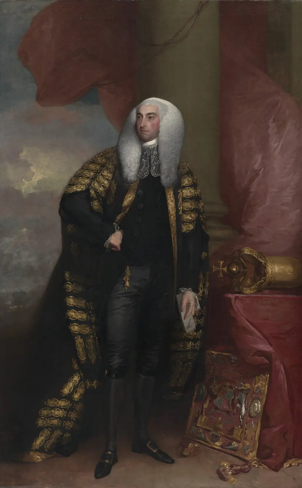 Baron FitzGibbon - Gilbert Stuart - Alpha Reproduction