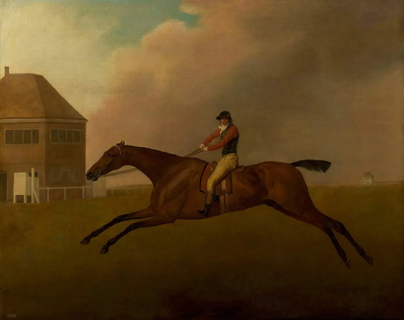 Baronnet com Samuel Chifney no topo - George Stubbs