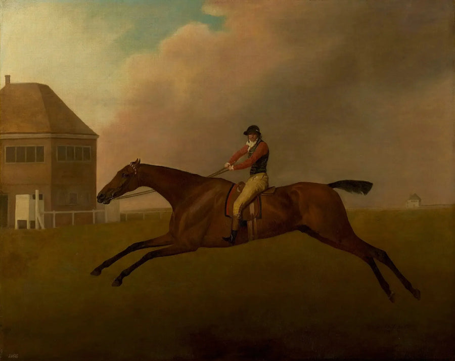Baronnet com Samuel Chifney no topo - George Stubbs