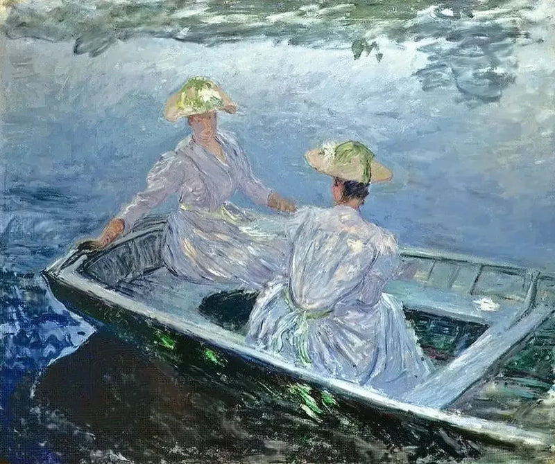 O Barco Azul W1153 - Claude Monet