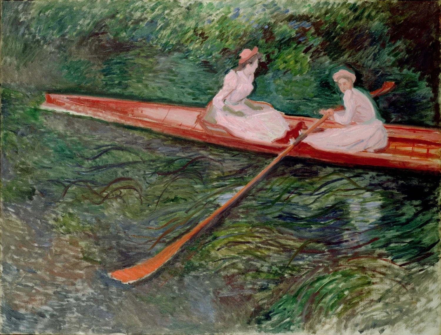 La Barque rose W1249 de Claude Monet – musée Pola 006-0487