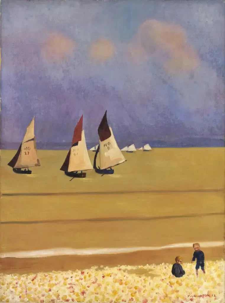 Barcas em Honfleur - Félix Vallotton