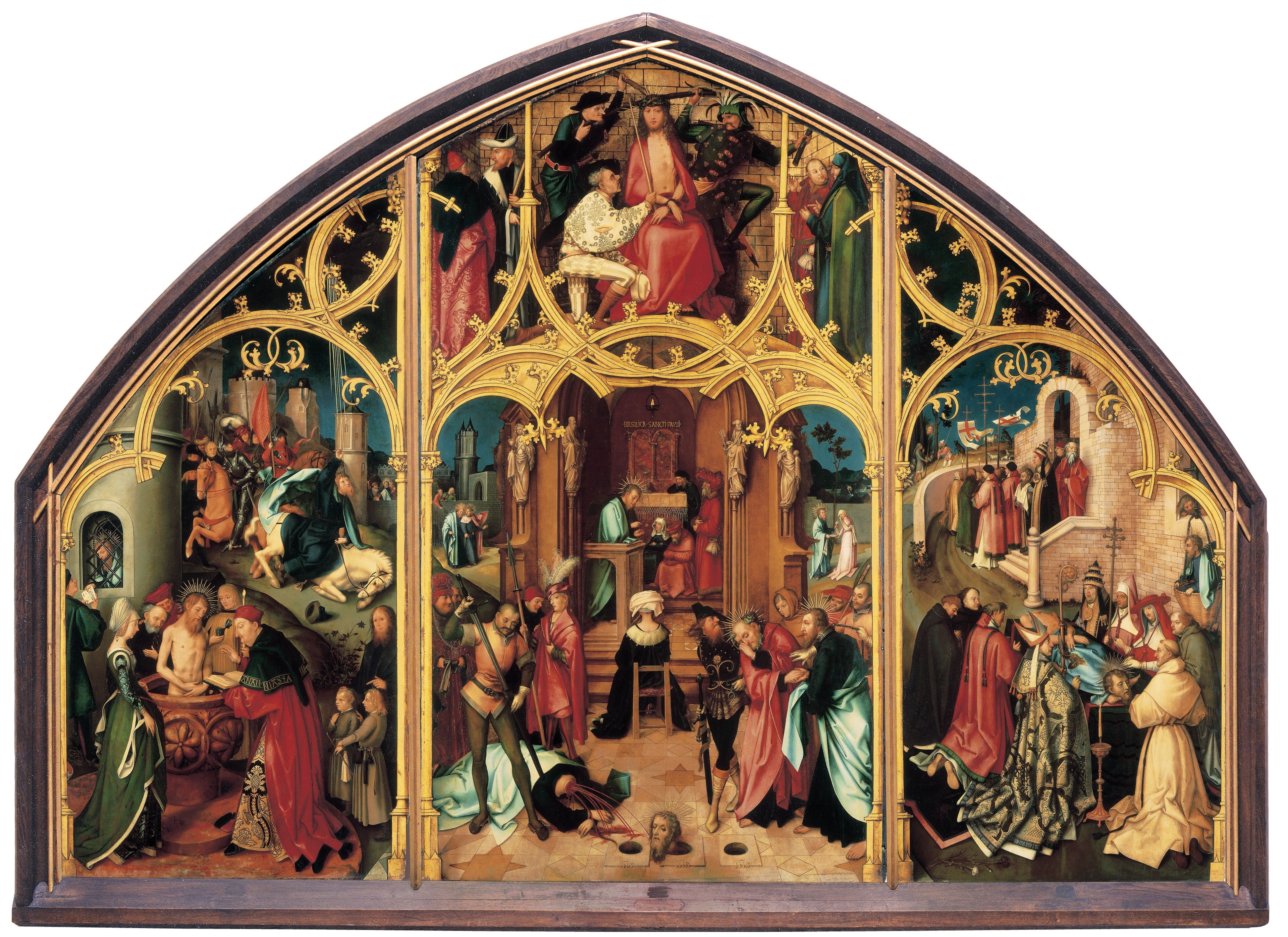 basilique San Paolo hors les murs - Hans Holbein the Elder - Alpha Reproduction