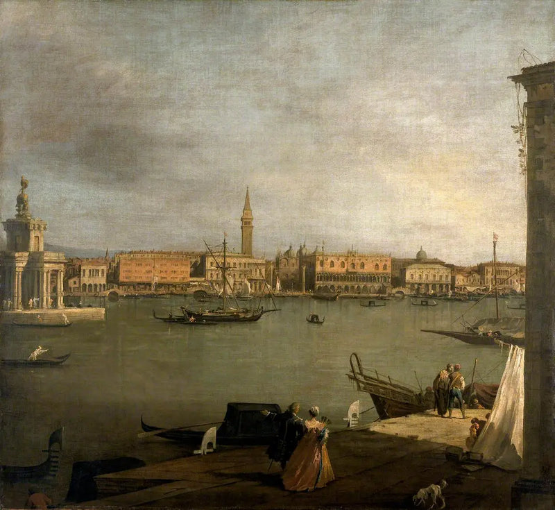 Bacia de San Marco desde a Giudecca - Canaletto