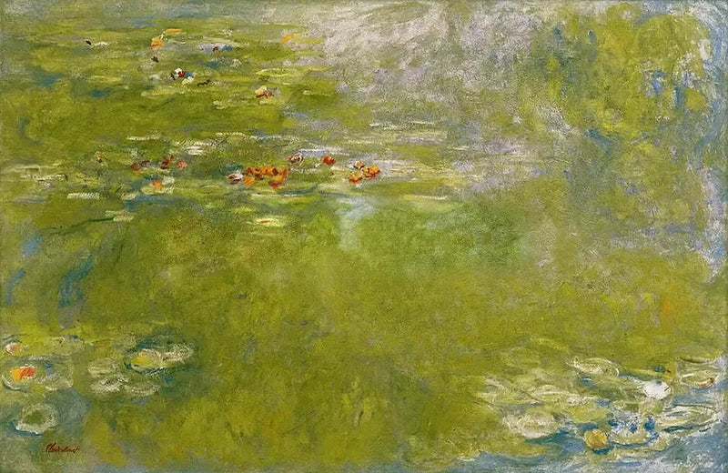 A Bacia dos Lírios Aquáticos, Folkwang W1883 - Claude Monet