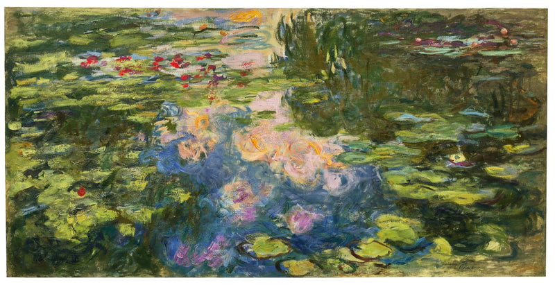 A Bacia dos Lírios Aquáticos, coleção particular W1897 - Claude Monet