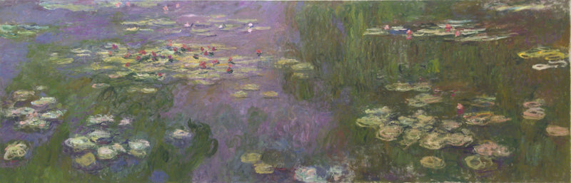 A Bacia dos Lírios Aquáticos W1983 - Claude Monet