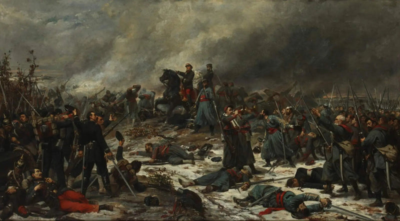 Batalha de Auvours, 10 de janeiro de 1871 - Lionel Royer