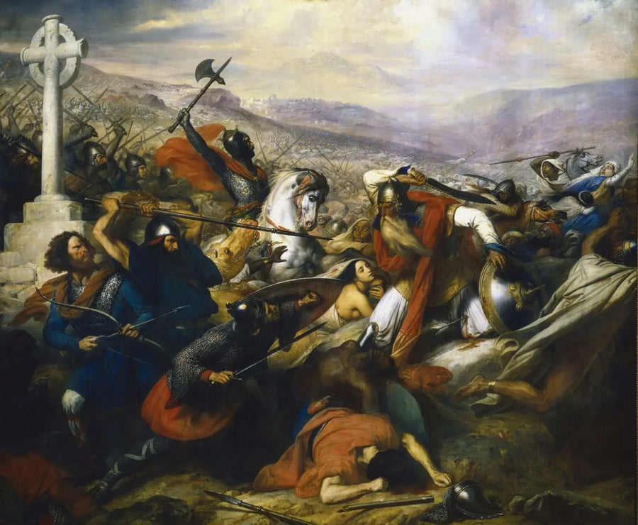 Batalha de Poitiers - Charles de Steuben