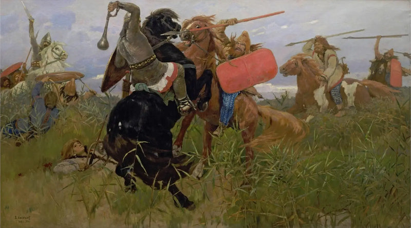 Batalha entre os Sicários e os Escravos - Viktor Vasnetsov