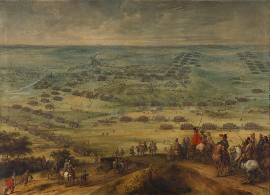 La bataille d'Honnecourt - Peeter Snayers