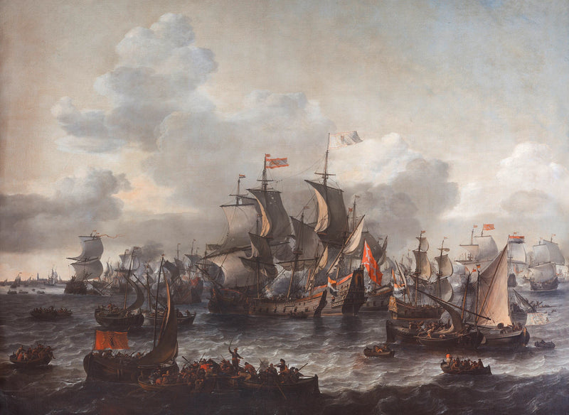 La bataille du Zuiderzee, 1573 - Jan Theunisz. Blanckerhoff