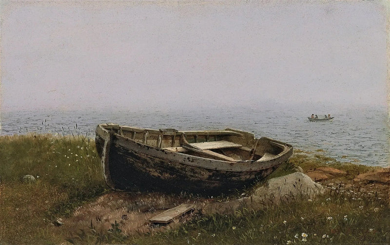 Barco abandonado - Frederic Edwin Church