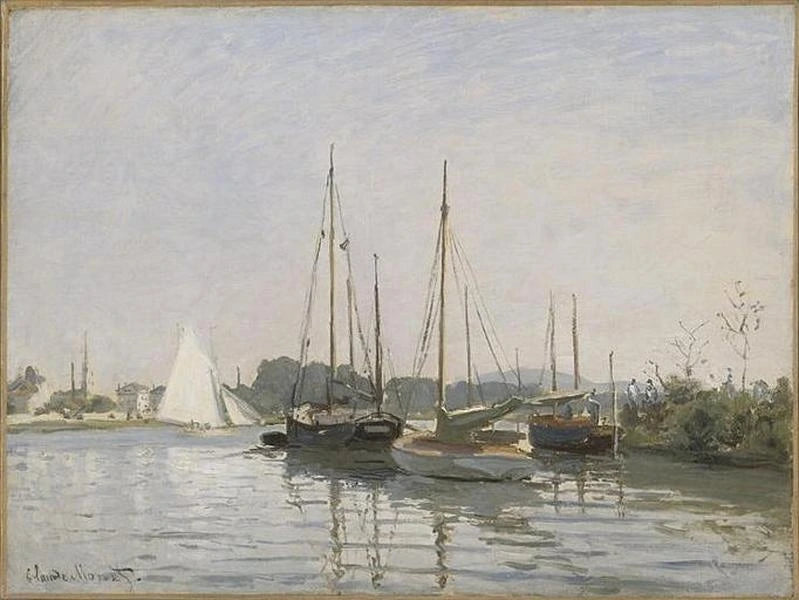 Barcos de recreio W229 - Claude Monet