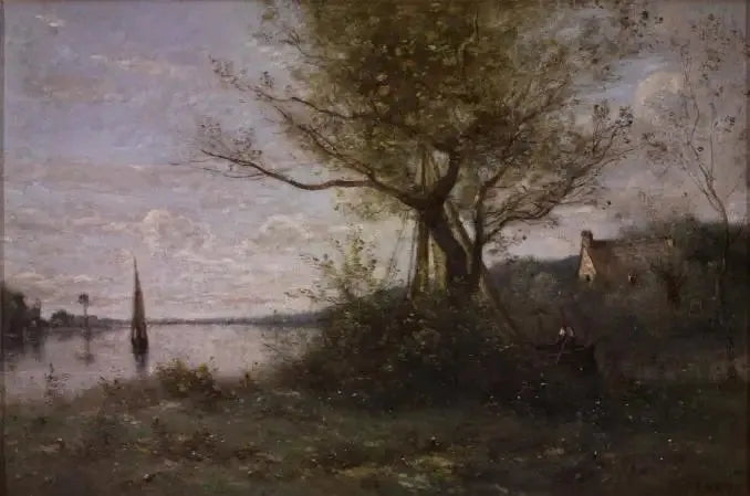 Bateleur da Ilha - Jean-Baptiste Camille Corot