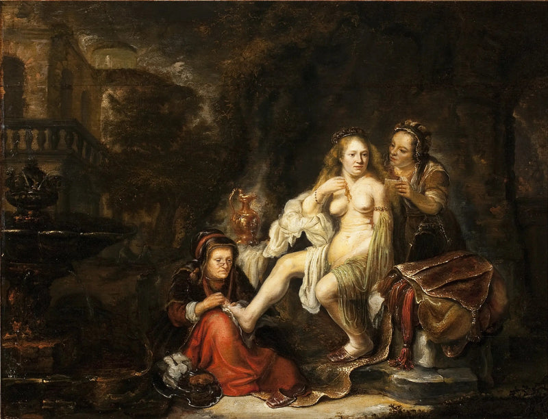 Bate-Seba recebe a carta de Davi - Rembrandt