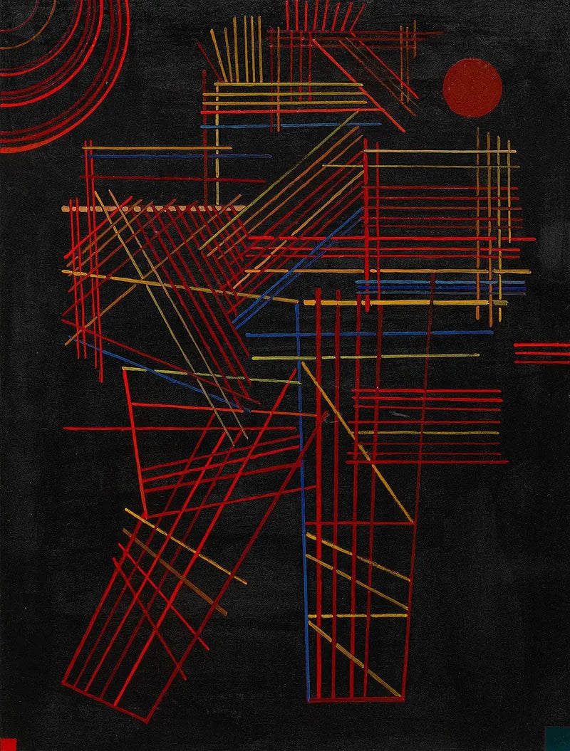 Bastões coloridos - Vassily Kandinsky
