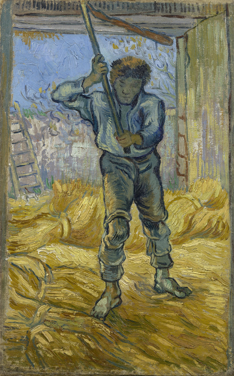 A Batedeira (de acordo com Millet) - Vincent van Gogh