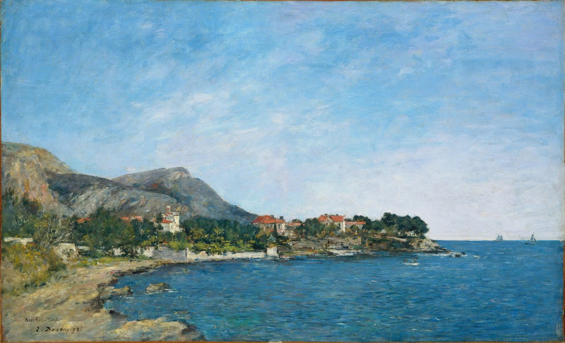 Beaulieu, A baía de Formigas - Eugène Boudin