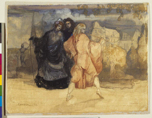 Beauvais - O Inconstante, o Sileno, o Charlatão - Charles Conder