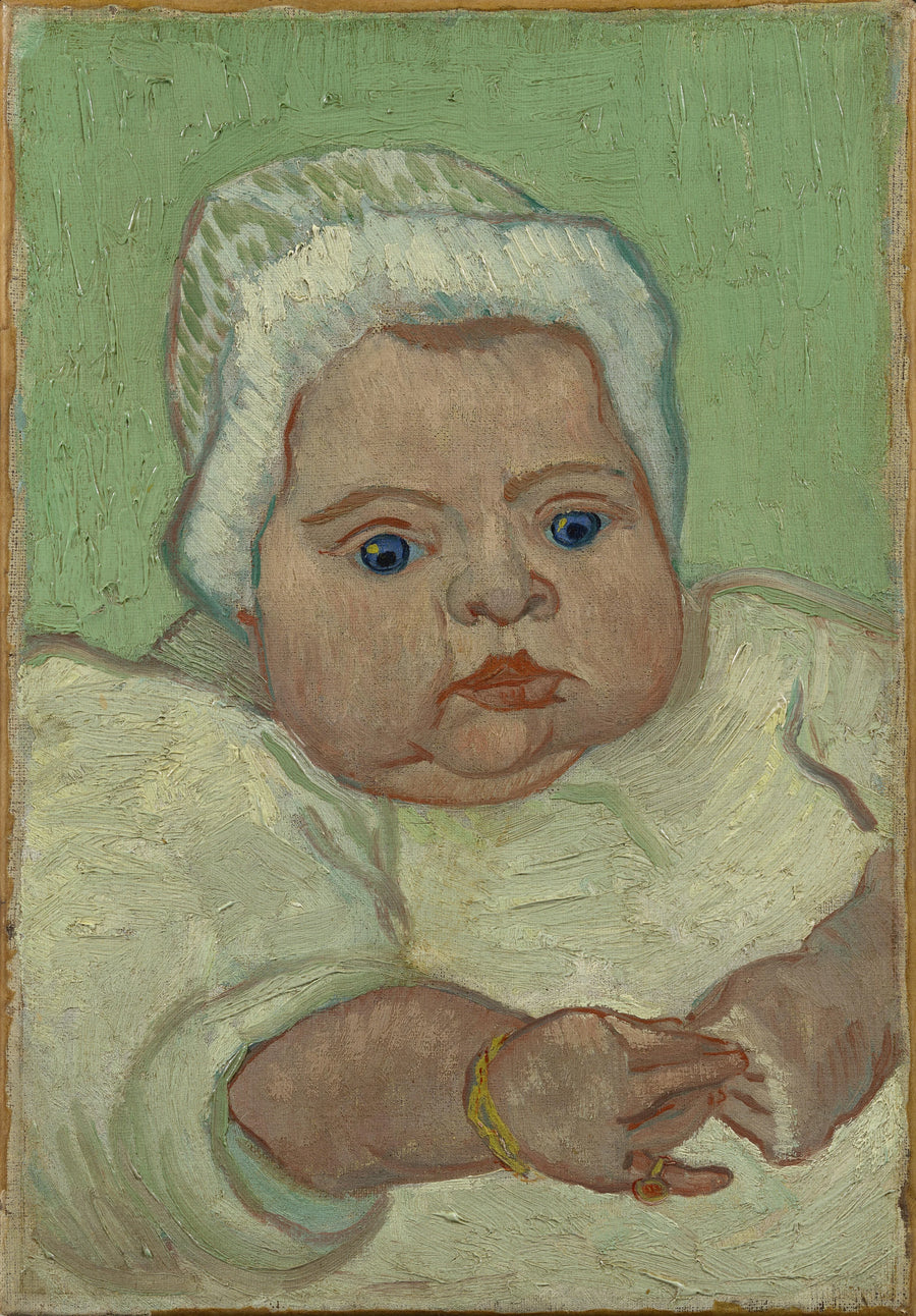 O Bebê Marcelle Roulin - Vincent van Gogh