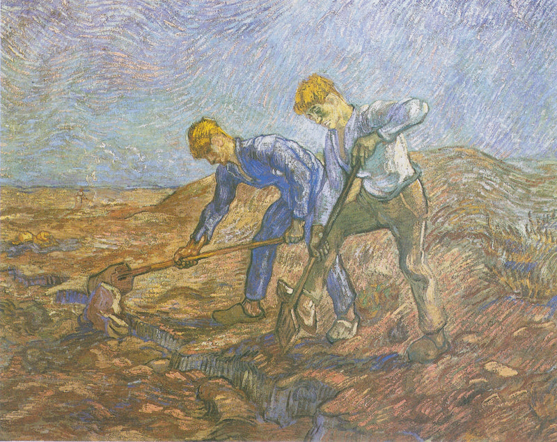 Os cavadores - Vincent van Gogh